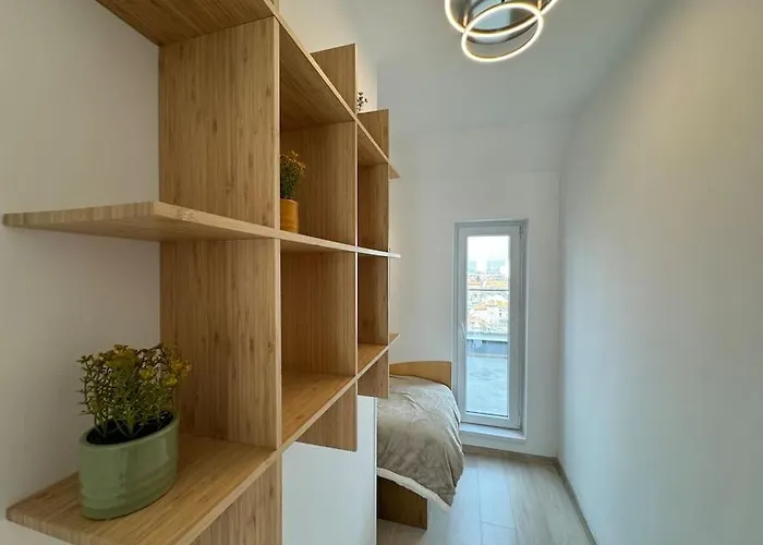 Panoramic View Near Airport