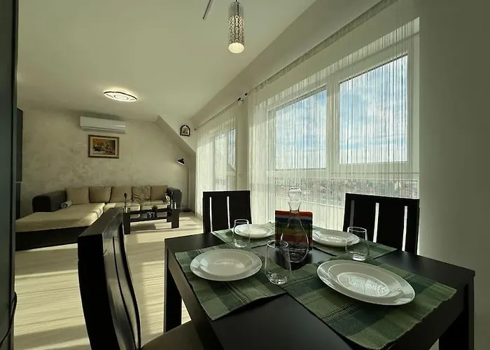 Panoramic View Near Airport